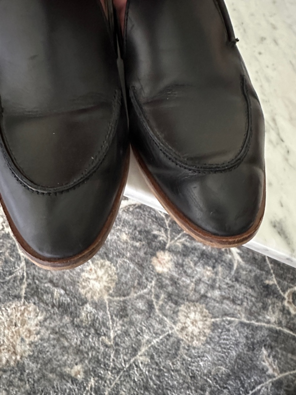 Everlane The Modern Classic Black Leather Loafers - Picture 5 of 9